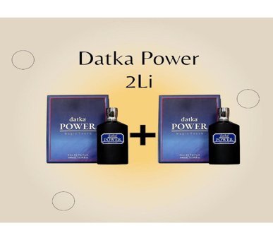 Datka Power Çiçeksi-Odunsu Erkek Parfüm 2x100 ml
