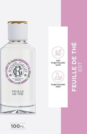 Roger&Gallet Feuille De The EDT Meyvemsi-Sandal Erkek Parfüm 100 ml
