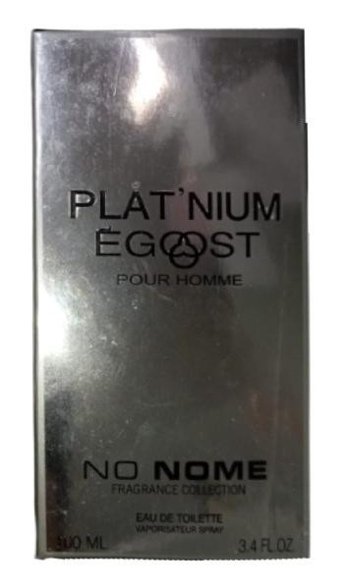 No Nome Plat'nium Egost Pour Homme EDT Sandal-Vetiver Erkek Parfüm 100 ml