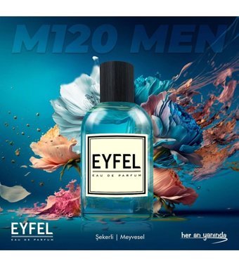 Eyfel M120 Baharatlı-Çiçeksi Erkek Parfüm 100 ml