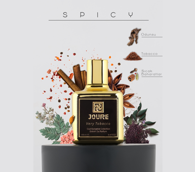 Joure Perfume Very Tobacco Bergamot-Odunsu Erkek Parfüm 100 ml