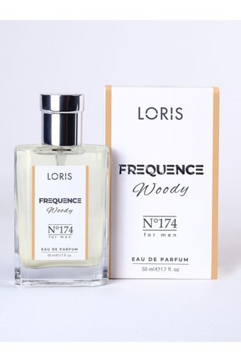 Loris E-174 Frequence EDP Çiçeksi-Odunsu Erkek Parfüm 50 ml