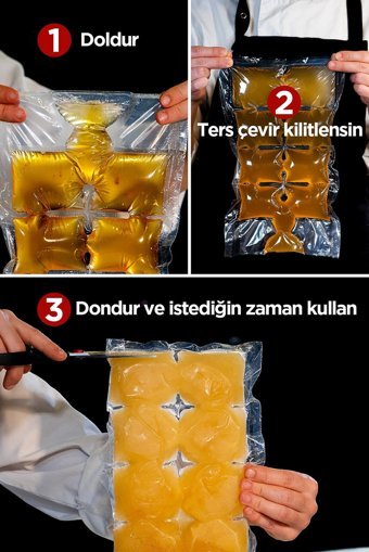 Cook Orta Kilitli Buz Torbası 7 Adet
