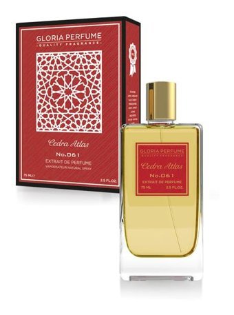 Gloria Perfume Cedra Atlas EDP Bergamot-Çiçeksi Erkek Parfüm 75 ml