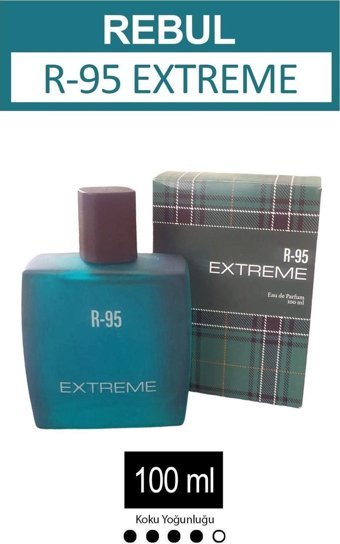 Rebul R-95 Extreme Baharatlı-Odunsu Erkek Parfüm 100 ml