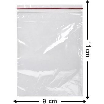 Kalbi Ticaret Küçük Kilitli 9x11 Buz Dolabı Poşeti 1000 Adet