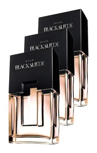 Avon Black Suede EDT Odunsu-Oryantal Erkek Parfüm 3x75 ml