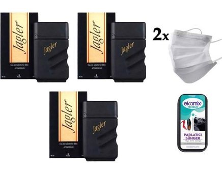 Jagler Klasik Odunsu-Sandal Erkek Parfüm 3X90 ml
