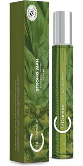 Clé D'amour Strong Man EDP Bergamot-Kakule Erkek Parfüm 20 ml