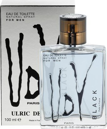 Ulric de Varens Black EDT Ferah-Odunsu Erkek Parfüm 100 ml