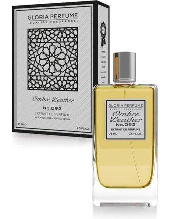 Gloria Perfume Ombre Leather EDP Deri-Odunsu Erkek Parfüm 75 ml