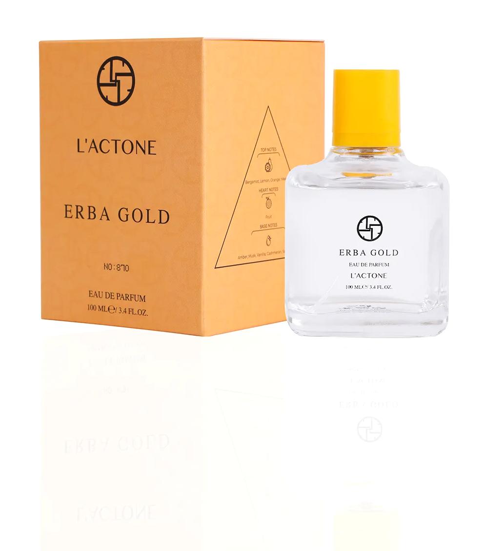 L'actone Erba Gold Çiçeksi-Ferah Erkek Parfüm 100 ml
