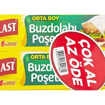 Koroplast Orta Buz Dolabı Poşeti 3x30 Adet