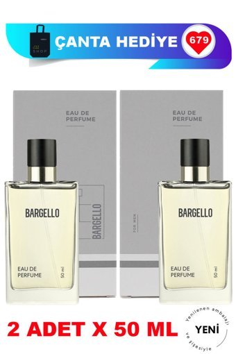 Bargello 679 EDP Odunsu-Turunçgil Erkek Parfüm 2x50 ml