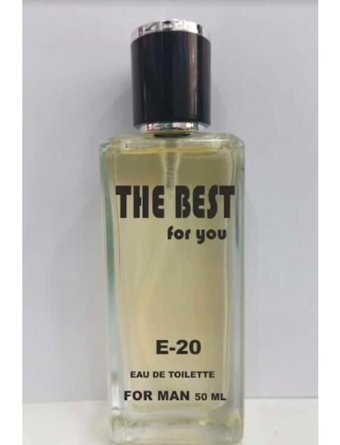 The Best Best For You E-20 EDT Çiçeksi-Odunsu Erkek Parfüm 50 ml