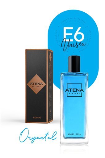 Atena Perfume E6 Sapphire Oryantal EDP Meyveli-Oryantal Erkek Parfüm 50 ml