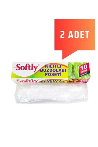 Ürüncini Orta Kilitli Buz Dolabı Poşeti 2 Adet