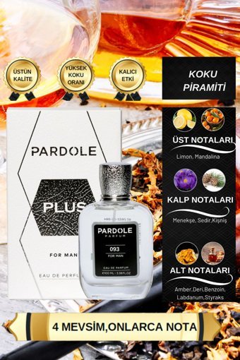 Pardole E-093 Ferah-Odunsu Erkek Parfüm 50 ml