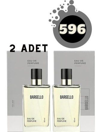 Bargello 596 EDP Meyveli-Oryantal Erkek Parfüm 2x50 ml