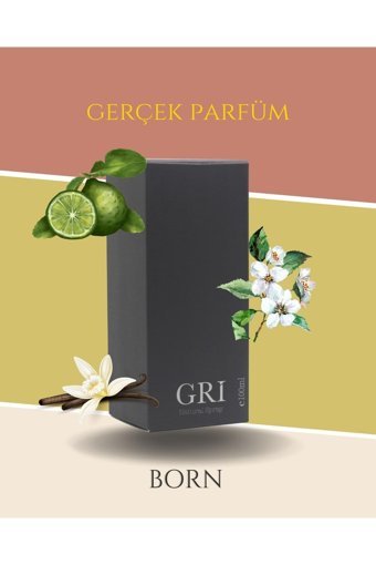 Gri Born EDP Bergamot-Ferah Erkek Parfüm 100 ml
