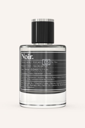 Noir E5 EDP Çiçeksi-Oryantal Erkek Parfüm 50 ml