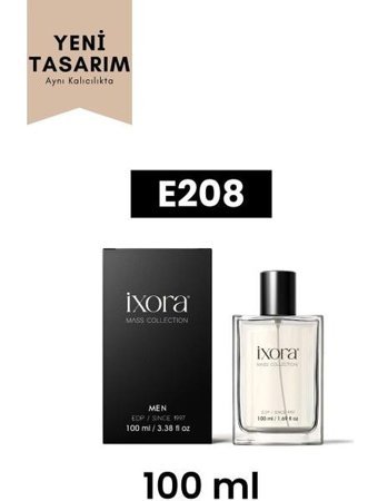 Ixora E208 EDP Bergamot-Sandal Erkek Parfüm 100 ml