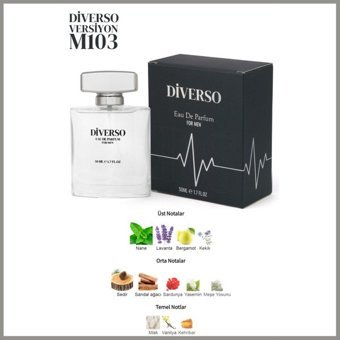 Diverso M103 EDP Baharatlı-Odunsu Erkek Parfüm 50 ml