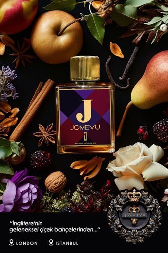 Jomevu J1 Çiçeksi-Meyveli Erkek Parfüm 50 ml