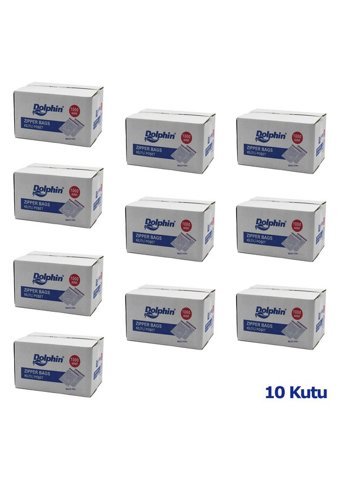 Dolphin Küçük Kilitli 9x11 Buz Dolabı Poşeti 10x1000 Adet