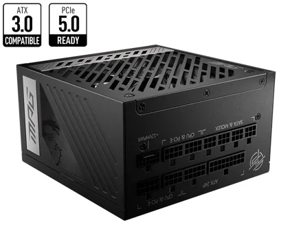 MSI MPG A850G GEN5 850 W 80+ Gold Tam Modüler Powersupply