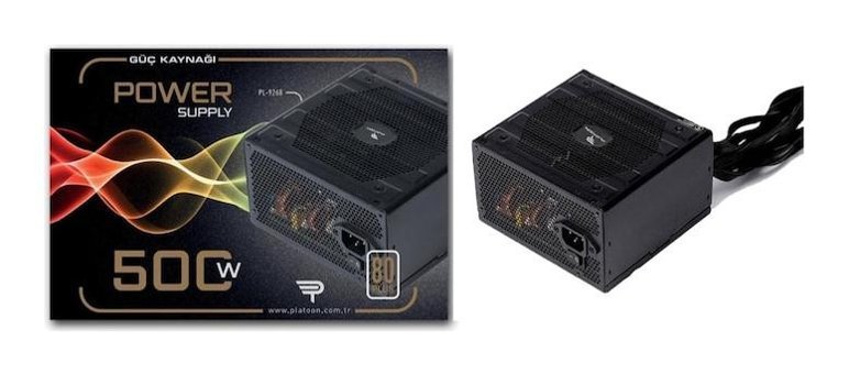 Platoon PL-9268 500 W 80+ Platinum Non Modüler Power Supply