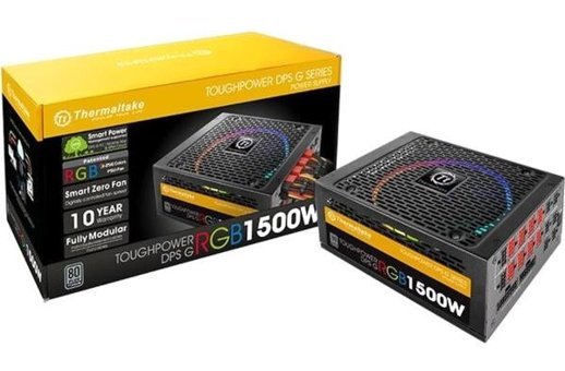Thermaltake ToughPower DPS G RGB TPG-1500DH5FET 1500 W RGB 80+ Titanium Tam Modüler Powersupply