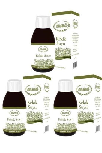 Ersağ Kekik Suyu Sade Unisex Vitamin 2x30 ml