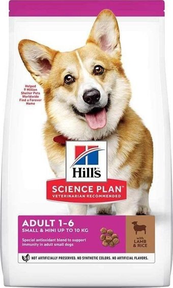 Hill'S Kuzu Etli ve Pirinçli Büyük ve Orta Irk Yetişkin Kuru Köpek Maması 6 kg