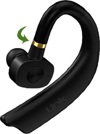 Linktech DU03 5 Kablosuz Kulak İçi Bluetooth Kulaklık Siyah
