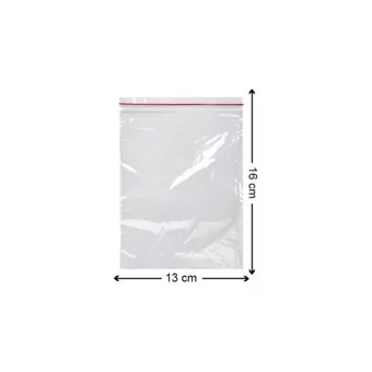 Merpak Ambalaj Orta Kilitli 13x16 cm Buz Dolabı Poşeti 100 Adet