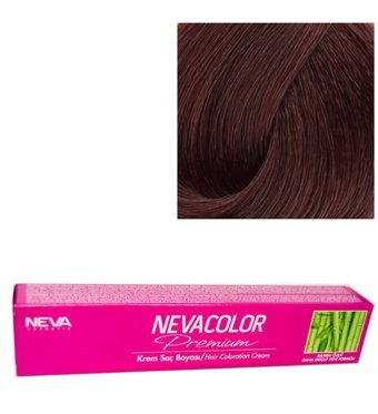 Neva Premium 5.4 Açık Kestane Amonyaksız Vegan Krem Saç Boyası 2x50 ml