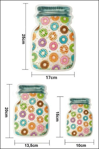 Kitchen Beauty Orta Kilitli Buz Dolabı Poşeti 3 Adet