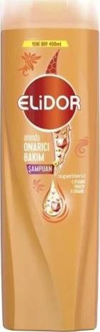 Elidor Superblend Onarıcı Arındırıcı Dalgalı Saçlar İçin Keratinli Şampuan 6x400 ml