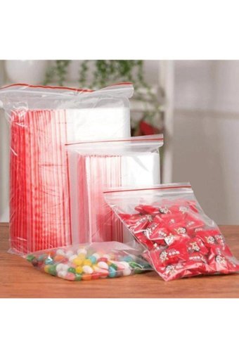 Canpa Küçük Kilitli 5x5 cm Buz Dolabı Poşeti 100 Adet