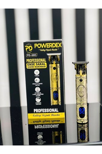 Powerdex PD-680 Sakal Tek Başlıklı Sinekkaydı Kuru Tıraş Makinesi
