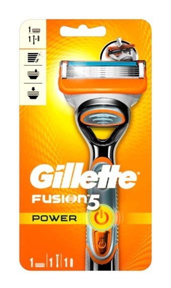 Gillette Fusion Power Sakal Çift Başlıklı Sinekkaydı Islak Kuru Tıraş Makinesi
