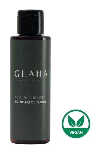 Glana Cosmetics Glikolik Asit Siyah Nokta Karşıtı Leke Giderici Sıvı Şişe Yüz Peelingi 125 ml