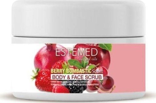 Estemed Berry Bombastic Scent Sıkılaştırıcı Krem Kavanoz Yüz Peelingi 250 ml