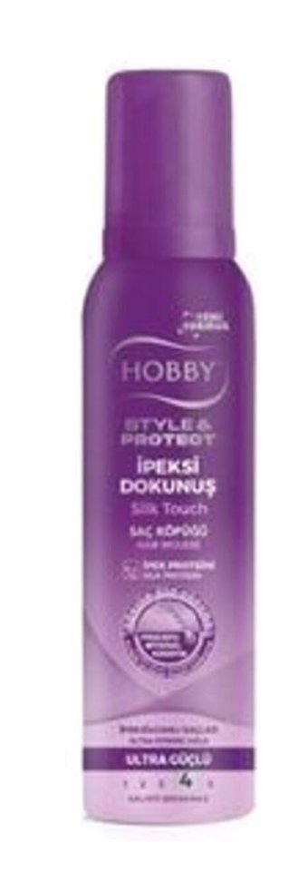Hobby İpeksi Dokunuş Normal Saçlar İçin Şekillendirici Hacim Veren Saç Köpüğü 150 ml