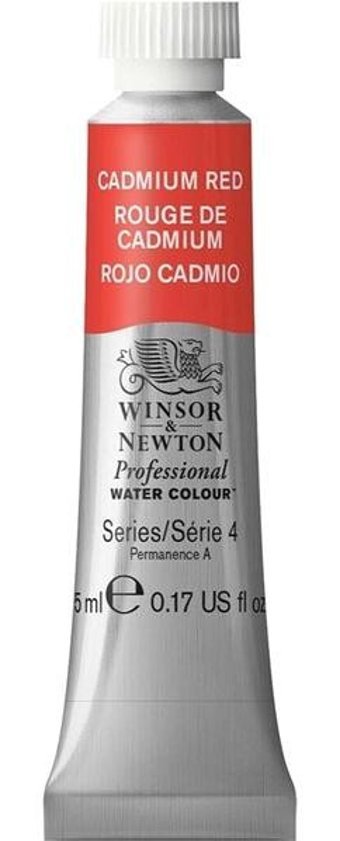 Winsor & Newton Cadmium Red 094 S.4 1'li Tüp Sulu Boya