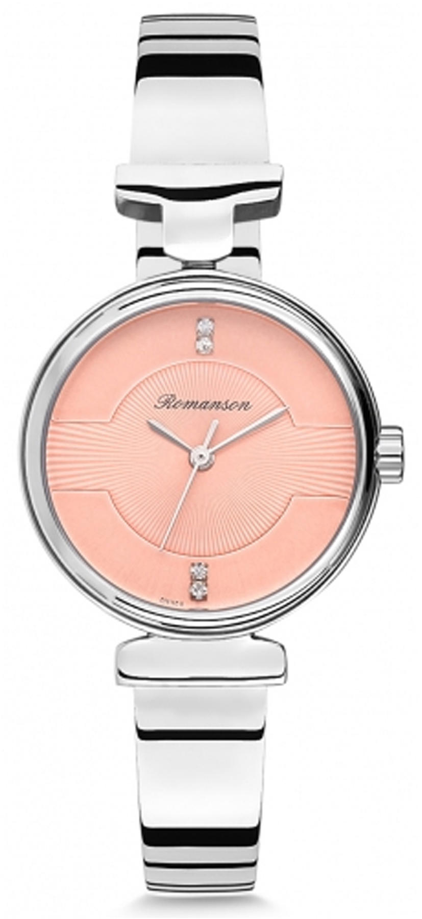 Romanson RM6A05LLWWAPR1 28 mm Gri Çelik Kordon Analog Kadın Kol Saati