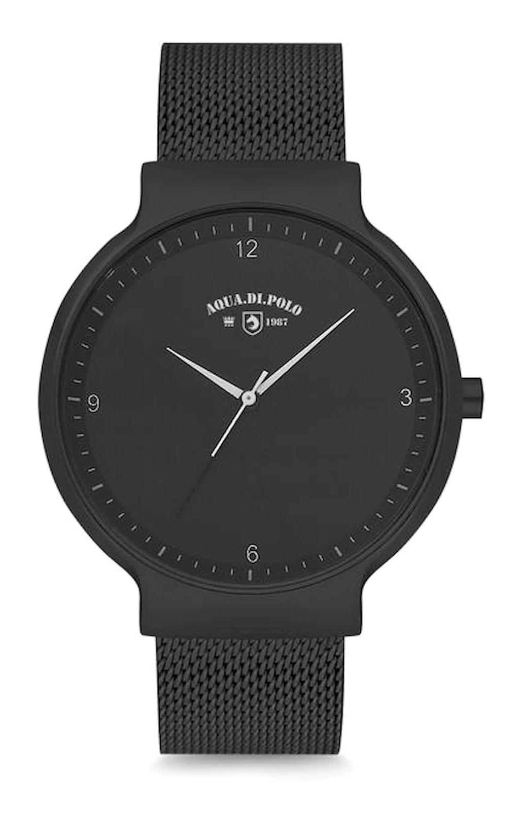 Aqua Di Polo APL12C150H02 38 mm Siyah Çelik Kordon Analog Kadın Kol Saati