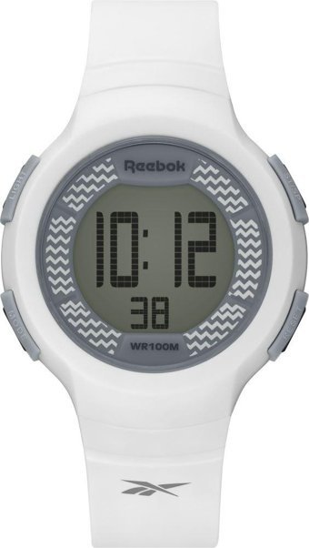 Reebok RV-LUC-L9-PKPK-WK Takvimli 39 mm Beyaz Plastik Kordon Analog Kadın Kol Saati
