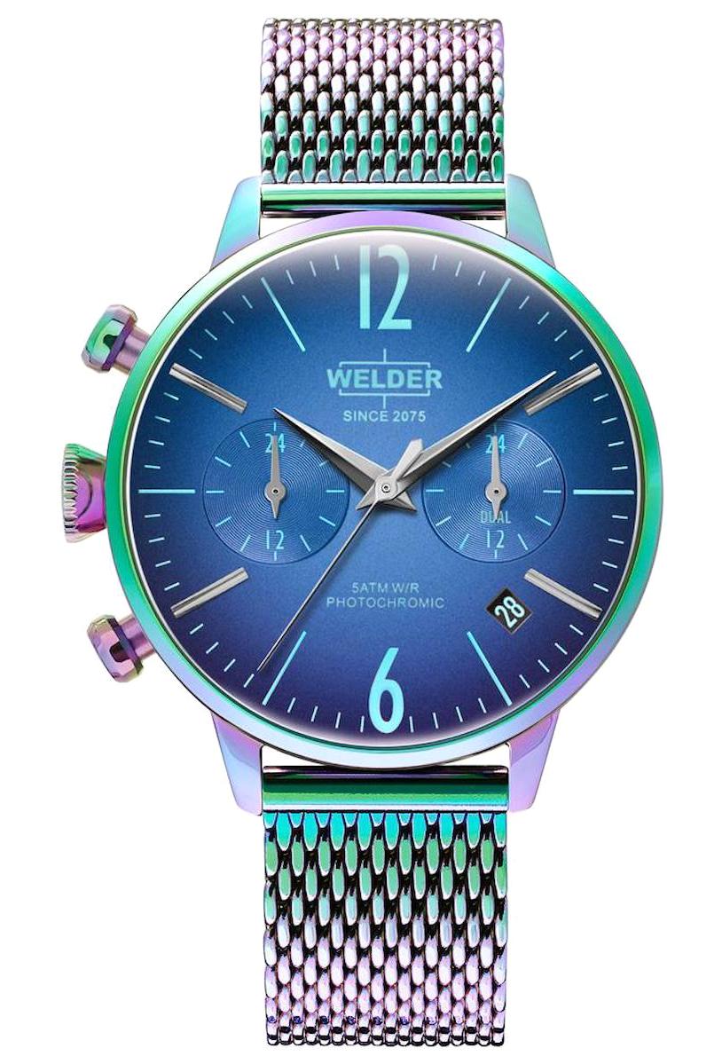 Welder Watch WWRC670 Takvimli 38 mm Çok Renkli Çelik Kordon Analog Kadın Kol Saati
